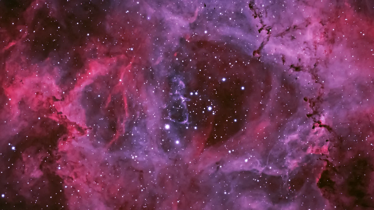Rosette Nebula photographed by Andrew McHaty